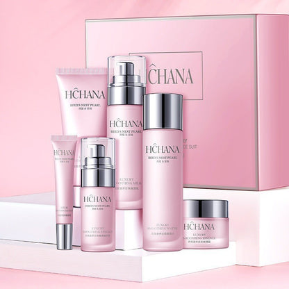 Douyin skin care set Internet celebrity with the same moisturizing skin care kit skin rejuvenation lyophilized powder skin care products manufacturers wholesale