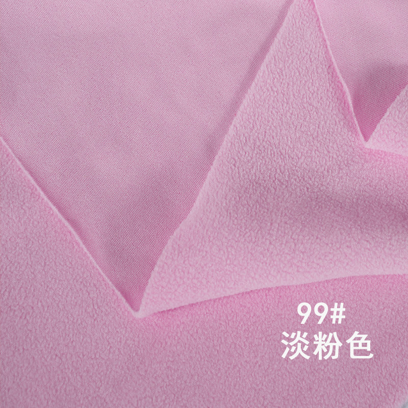 Spot fleece fabric 180g polyester single-sided fleece, autumn and winter clothing liner fleece fabric