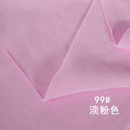 Spot fleece fabric 180g polyester single-sided fleece, autumn and winter clothing liner fleece fabric