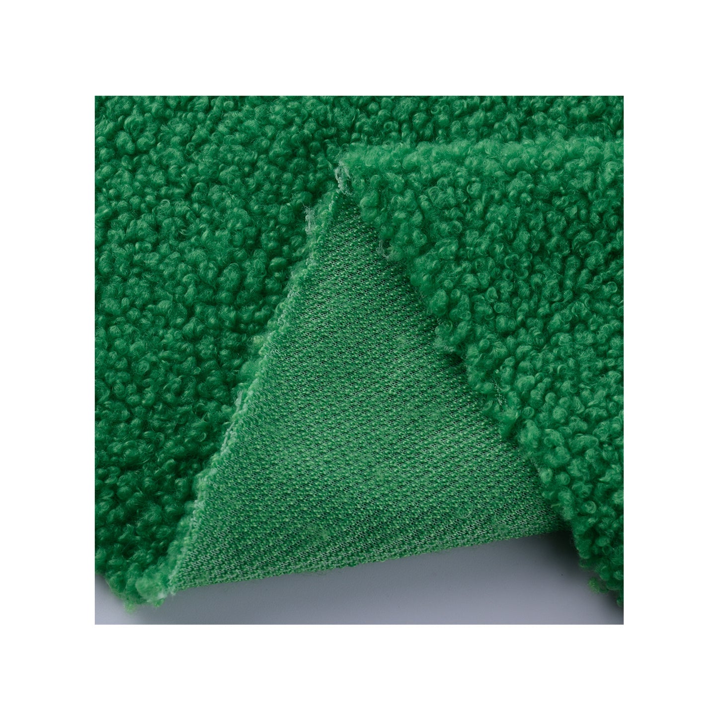 Spot thickened teddy fleece small particle circle fleece sofa throw pillow toy fabric, teddy fleece fabric