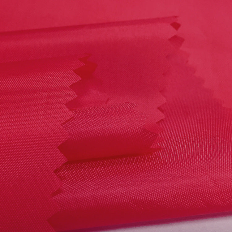 Spring thin pu transparent coating waterproof fabric polyester taffeta kite shower curtain umbrella cloth rainproof silk fabric