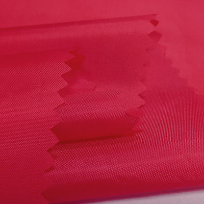 Spring thin pu transparent coating waterproof fabric polyester taffeta kite shower curtain umbrella cloth rainproof silk fabric