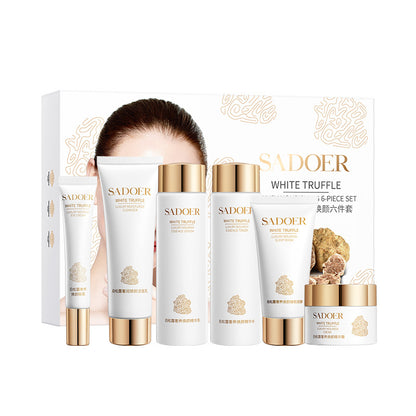 Upper White Truffle Rejuvenating Extract Six-piece Set, Hydrating, Moisturizing, Brightening and Firming Set, Skin Care Product Set Wholesale