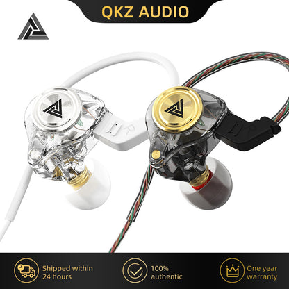 QKZ AK3 FiLe Wired Headphones In-ear Stereo Wired Headphones Headphones Mobile Phone Wired Headphones Earplugs