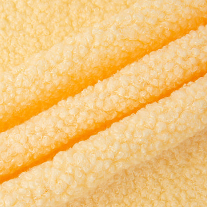 Spot thickened teddy fleece small particle circle fleece sofa throw pillow toy fabric, teddy fleece fabric