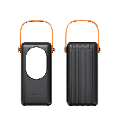 Cross-border fast charging outdoor camping light power bank 800 million mAh large capacity four-wire portable mobile power supply