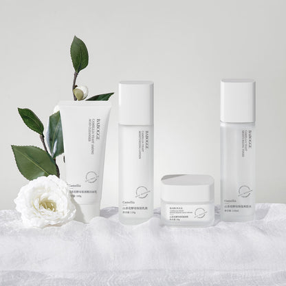 Camellia Water Milk Set Toner Brightening Hydrating Moisturizing Oil Control Anti-acne Shrinking Pore Lotion Cream Genuine