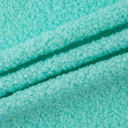Spot thickened teddy fleece small particle circle fleece sofa throw pillow toy fabric, teddy fleece fabric