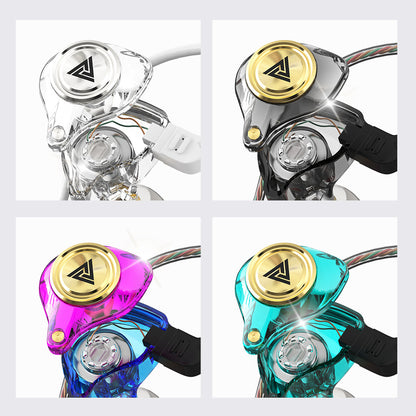 QKZ AK3 FiLe Wired Headphones In-ear Stereo Wired Headphones Headphones Mobile Phone Wired Headphones Earplugs