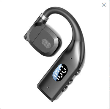 Hanging ear wireless bluetooth headset not in ear hanging open unilateral long-term wear pain-free sports long battery life