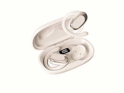 Factory direct sales Bluetooth headset 2024 new wireless ear-hanging open non-ear sports noise reduction super long