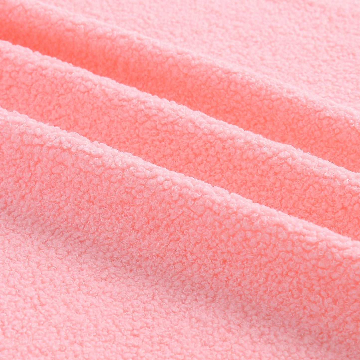 Spot thickened teddy fleece small particle circle fleece sofa throw pillow toy fabric, teddy fleece fabric
