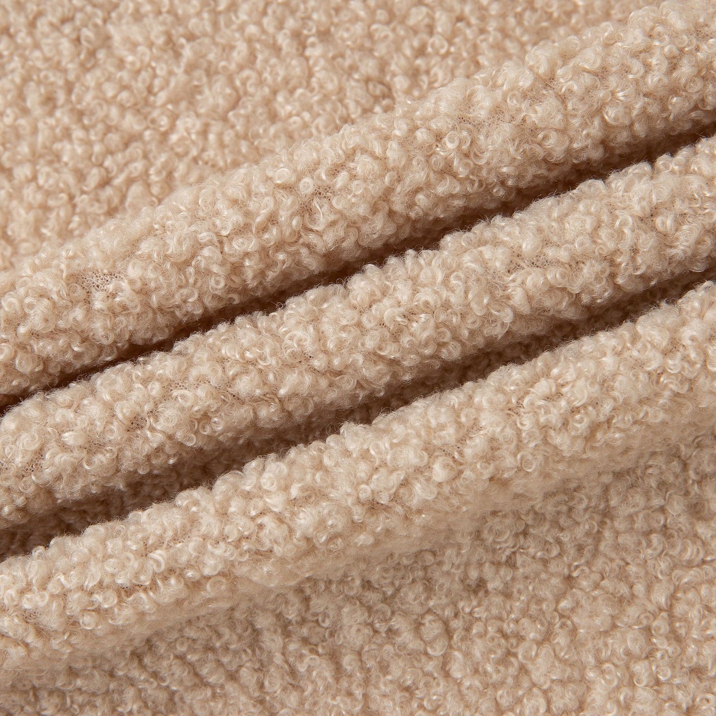 Spot thickened teddy fleece small particle circle fleece sofa throw pillow toy fabric, teddy fleece fabric