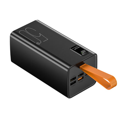 Cross-border large-capacity 50,000 mAh power bank multi-U port 22.5W fast charging 50000 outdoor digital display mobile power supply