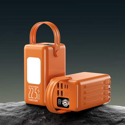 Cross-border explosion fast charging solar power bank 200000mAh large capacity mobile power bank