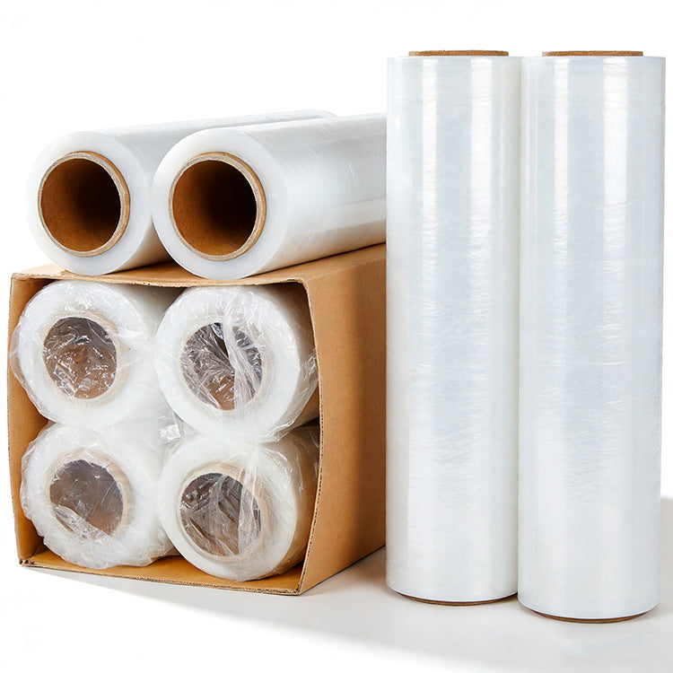 Manufacturer PE winding film packaging special packaging film plastic film industrial pe film transparent stretch film 50cm wholesale