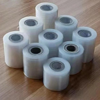 PE small roll winding film packaging film plastic thickened industrial plastic wrap transparent self-adhesive protective stretch film