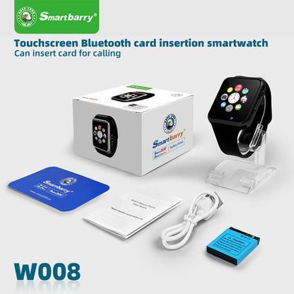 Cross-border explosion W008 smart 2G card watch 1.44 screen smart watch W007 spot wholesale
