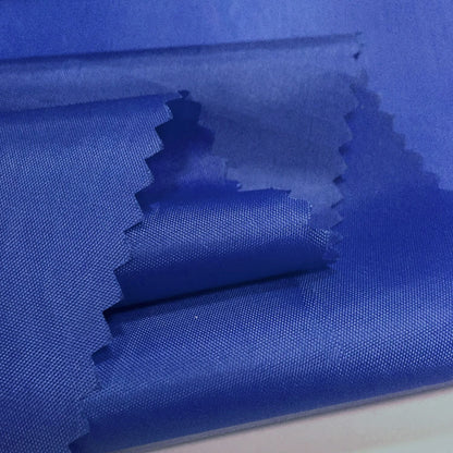 Spring thin pu transparent coating waterproof fabric polyester taffeta kite shower curtain umbrella cloth rainproof silk fabric
