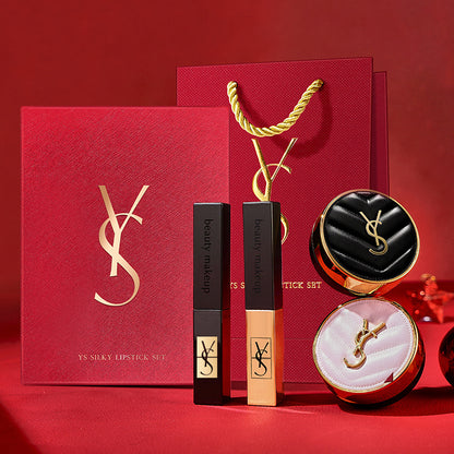 YS Lipstick Air Cushion Two-piece Gift Box Qixi Festival Valentine's Day Gift Box Wholesale