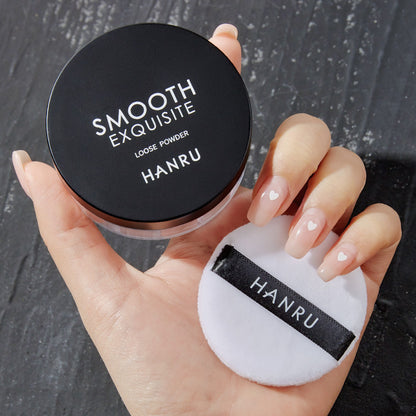 Han Ru Foundation Four-piece Set Concealer Isolation Makeup Front Milk Setting Powder Women's Cosmetics Makeup Set Naked Makeup