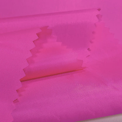 Spring thin pu transparent coating waterproof fabric polyester taffeta kite shower curtain umbrella cloth rainproof silk fabric