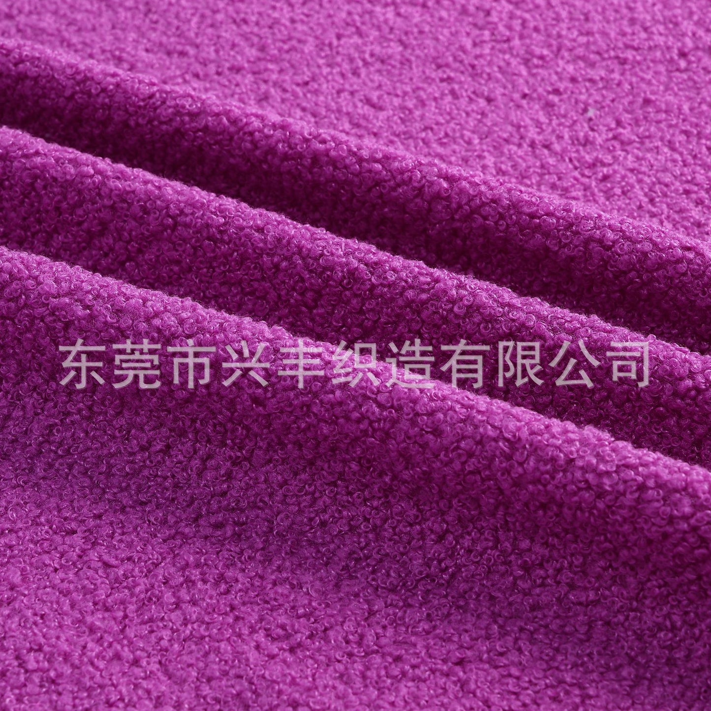 Spot thickened teddy fleece small particle circle fleece sofa throw pillow toy fabric, teddy fleece fabric