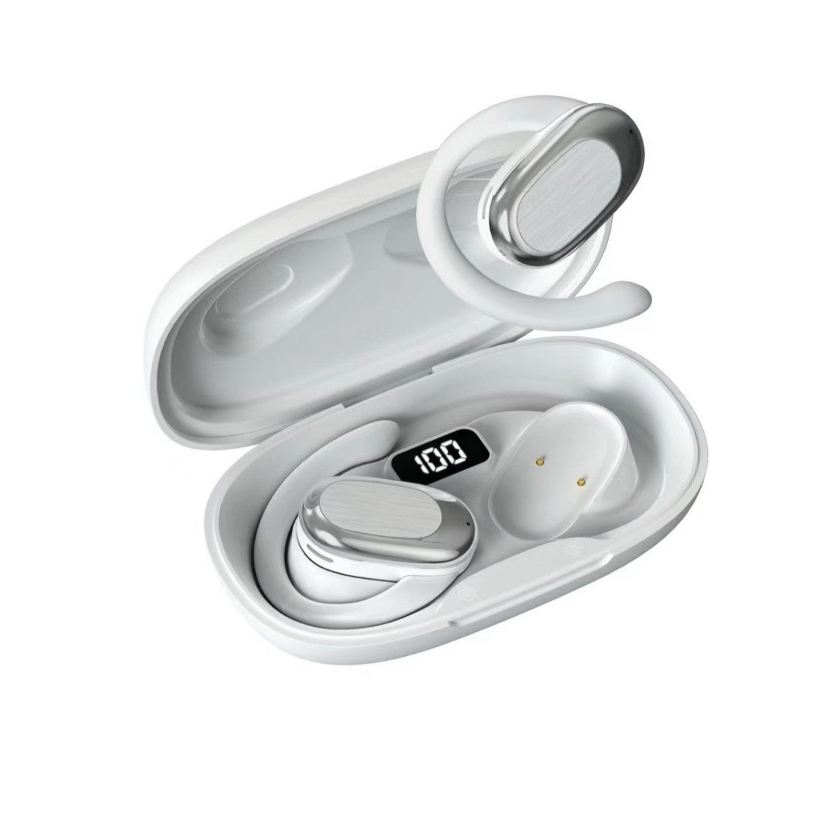 Factory direct sales Bluetooth headset 2024 new wireless ear-hanging open non-ear sports noise reduction super long