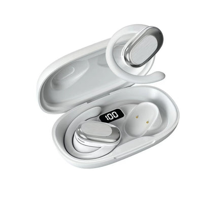 Factory direct sales Bluetooth headset 2024 new wireless ear-hanging open non-ear sports noise reduction super long