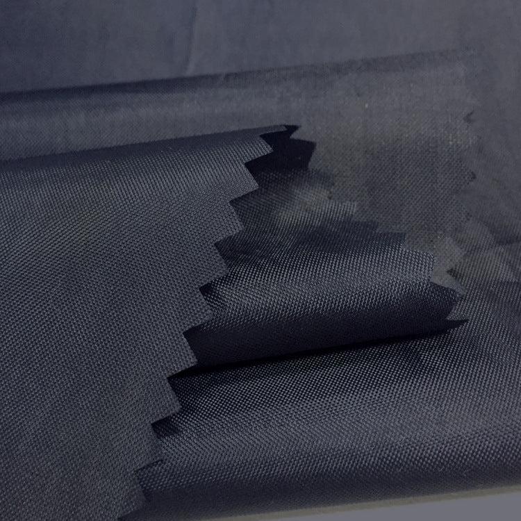Spring thin pu transparent coating waterproof fabric polyester taffeta kite shower curtain umbrella cloth rainproof silk fabric