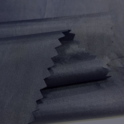 Spring thin pu transparent coating waterproof fabric polyester taffeta kite shower curtain umbrella cloth rainproof silk fabric