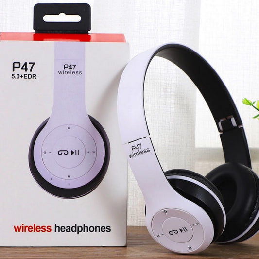 Factory Wholesale Headset P47 Bluetooth Headset Headset Foldable Heavy Bass Foreign Trade Gifts Wireless Sports