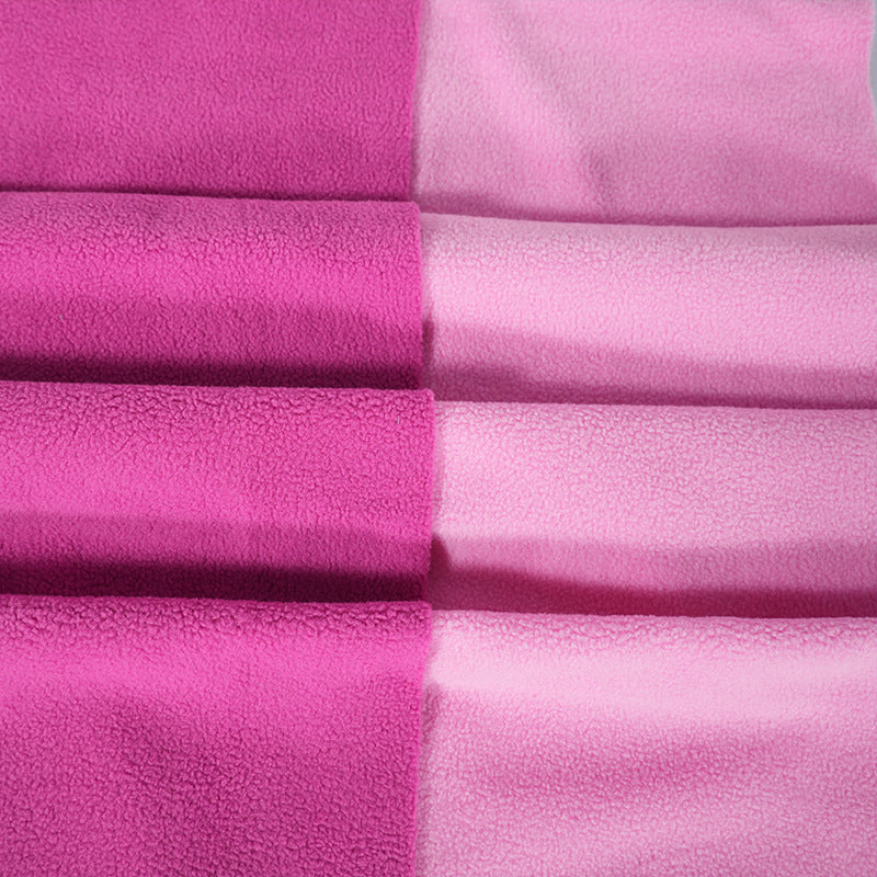 Spot fleece fabric 180g polyester single-sided fleece, autumn and winter clothing liner fleece fabric