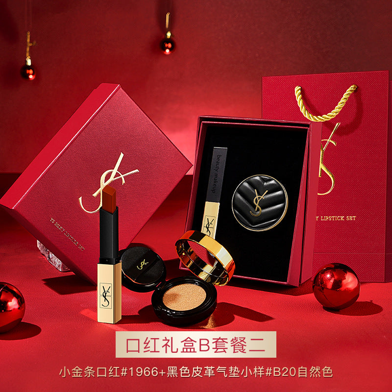 YS Lipstick Air Cushion Two-piece Gift Box Qixi Festival Valentine's Day Gift Box Wholesale