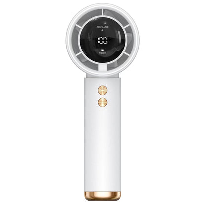 E-commerce mini fan, rechargeable high-speed handheld small fan, portable turbo small fan N68 outdoor