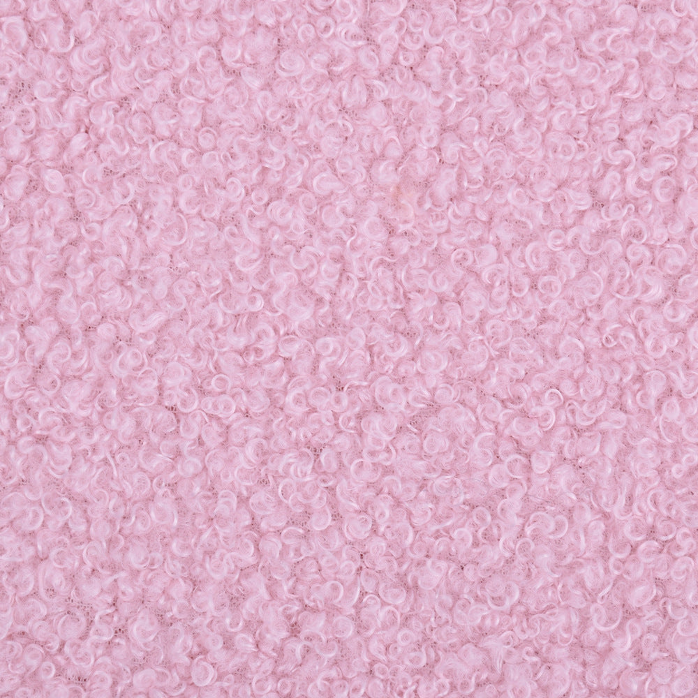 Spot thickened teddy fleece small particle circle fleece sofa throw pillow toy fabric, teddy fleece fabric