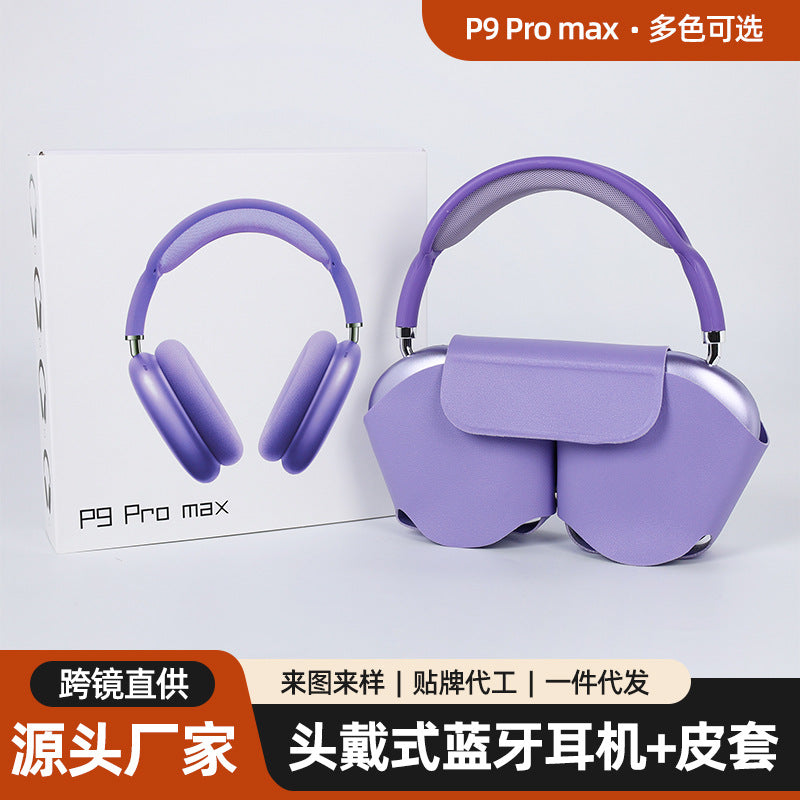 Cross-border P9Promax subwoofer wireless headset Bluetooth headset with Mai long battery life Huaqiangbei popular manufacturer