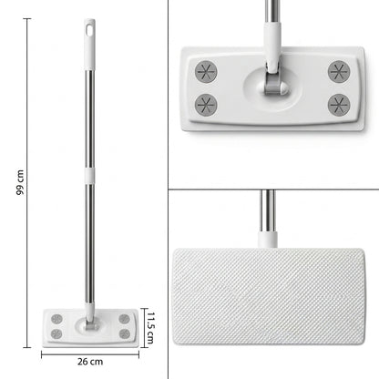 Electrostatic precipitator paper mopping floor household multi-functional flat mop free hand washing rotating wet and dry two disposable lazy mop