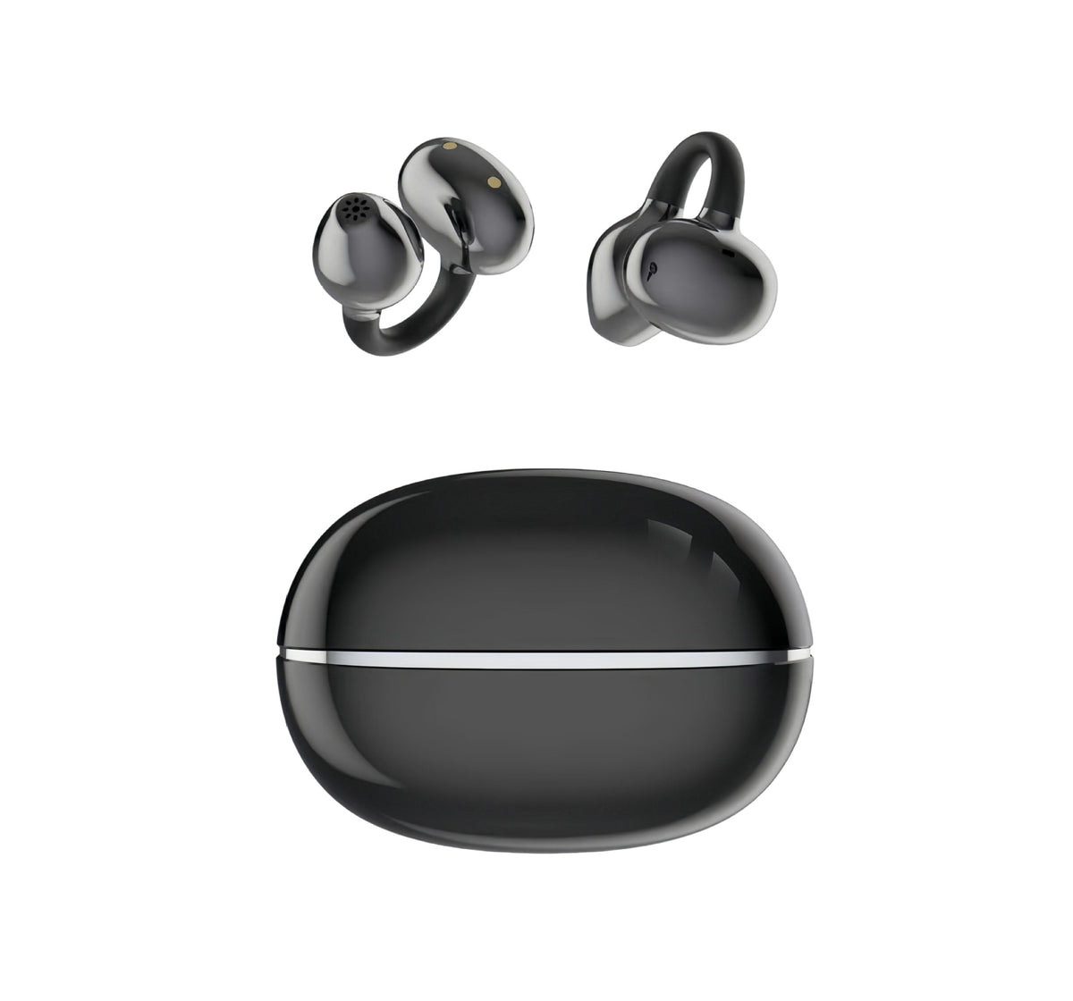 Cross-border hot-selling GQ-13 ear clip Bluetooth headset noise reduction low delay lossless sound quality not in the ear with earrings drill