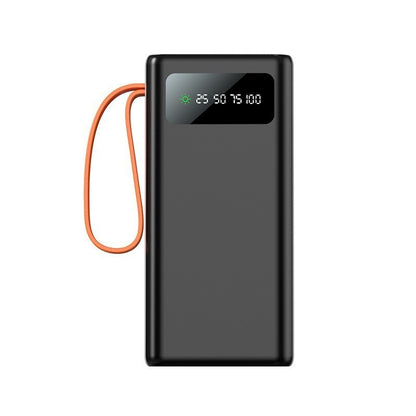 Cross-border explosion 3C certification 50000mAh large-capacity solar power bank outdoor live broadcast mobile power customization