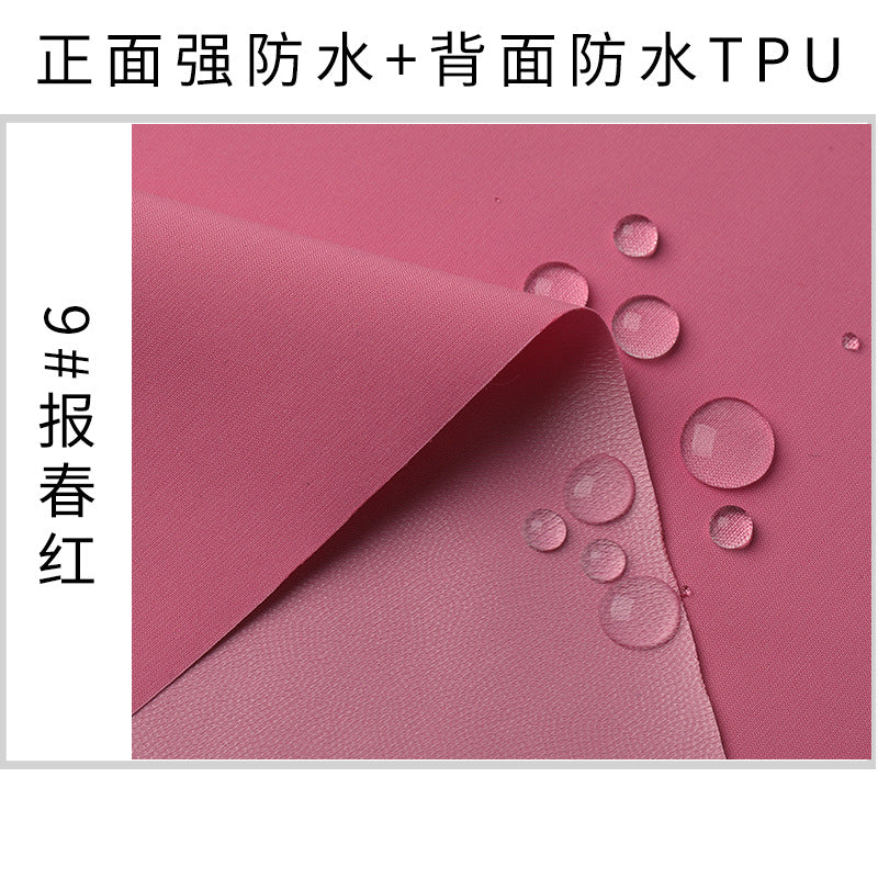 Jacket down jacket tooling fabric Spot T400 cotton waterproof fabric 150g polyester fabric TPU fabric