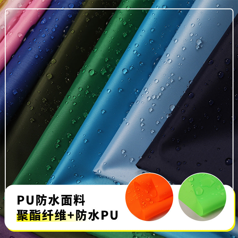 Pu waterproof fabric dyeing printing coating umbrella tent polyester fabric 210T polyester tafrib waterproof fabric