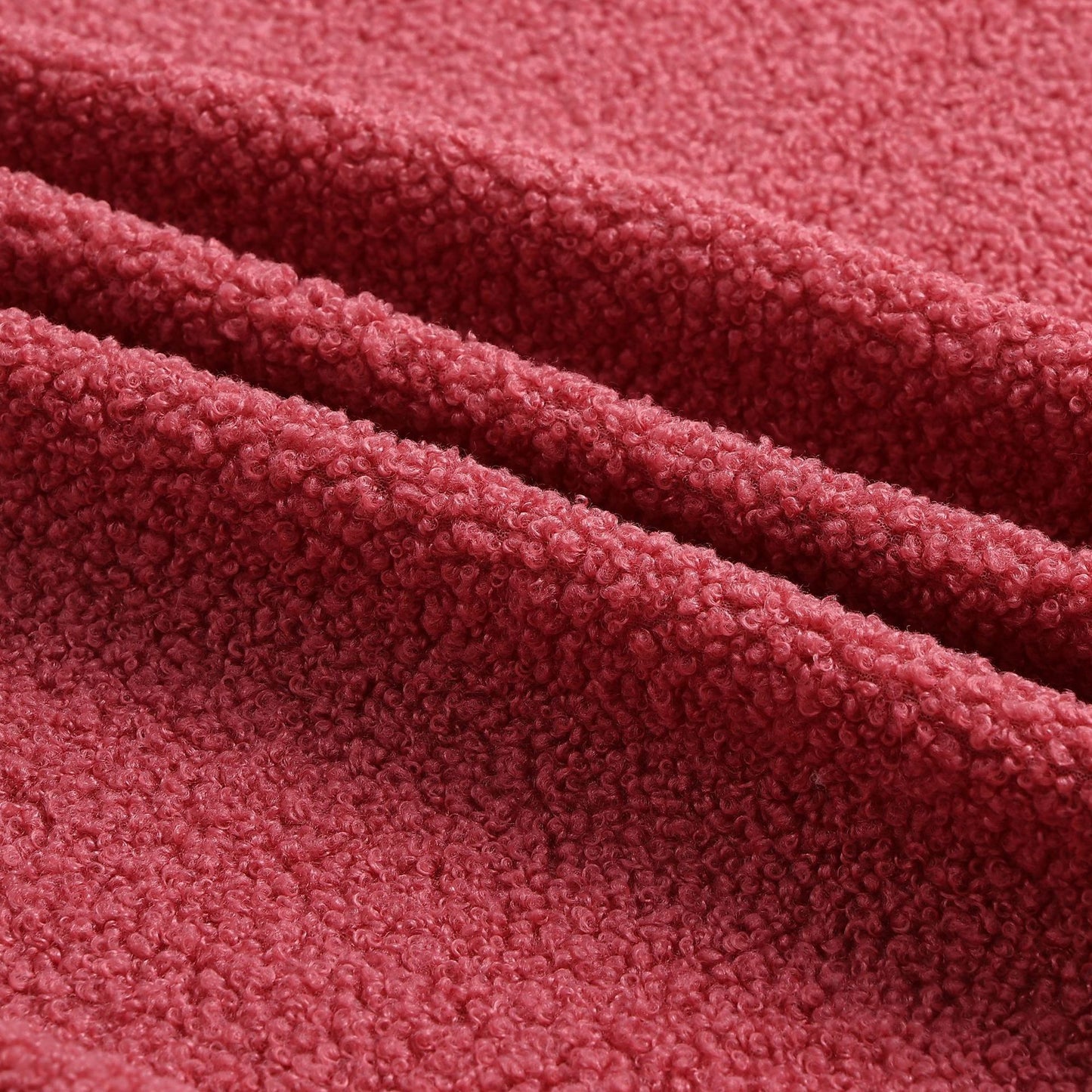 Spot thickened teddy fleece small particle circle fleece sofa throw pillow toy fabric, teddy fleece fabric