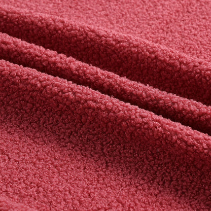 Spot thickened teddy fleece small particle circle fleece sofa throw pillow toy fabric, teddy fleece fabric
