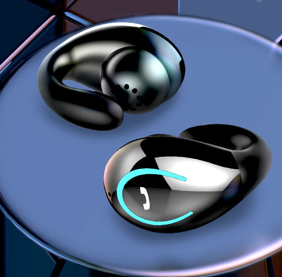 Hanging ear wireless bluetooth headset not in ear hanging open unilateral long-term wear pain-free sports long battery life