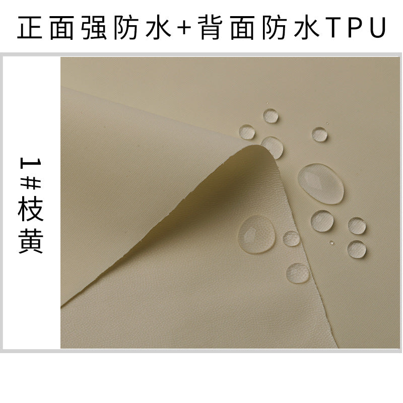 Jacket down jacket tooling fabric Spot T400 cotton waterproof fabric 150g polyester fabric TPU fabric
