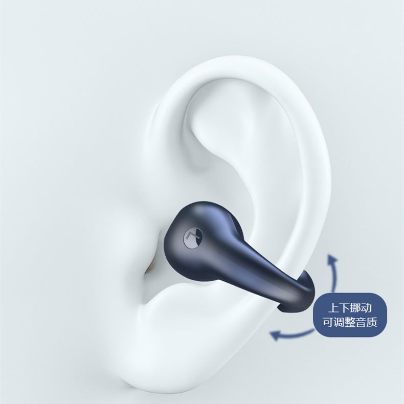 Cross-border ear clip type Bluetooth headset Wireless headset AI translation Private mode game No delay Electric noise reduction Ear clip type