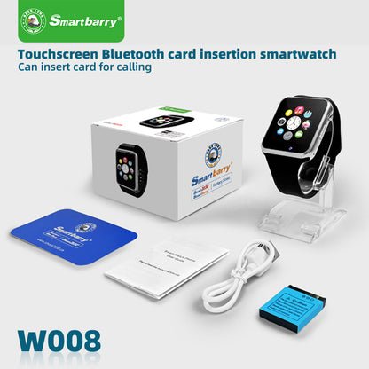 Cross-border explosion W008 smart 2G card watch 1.44 screen smart watch W007 spot wholesale