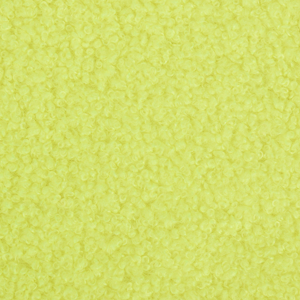 Spot thickened teddy fleece small particle circle fleece sofa throw pillow toy fabric, teddy fleece fabric