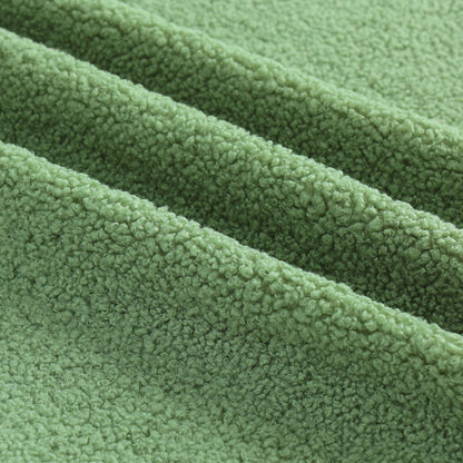 Spot thickened teddy fleece small particle circle fleece sofa throw pillow toy fabric, teddy fleece fabric